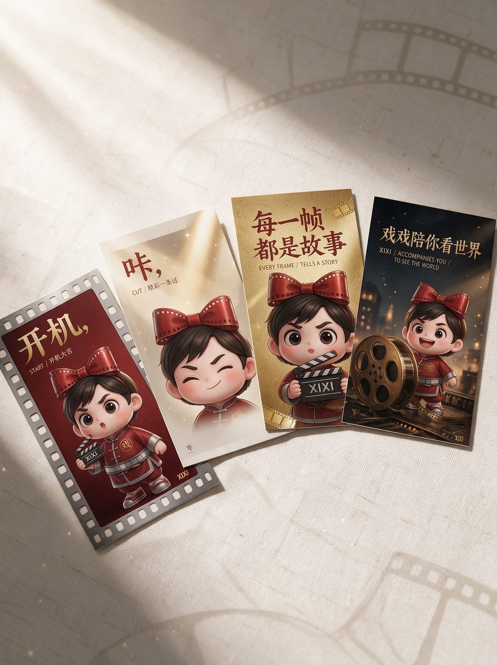 明信片套装