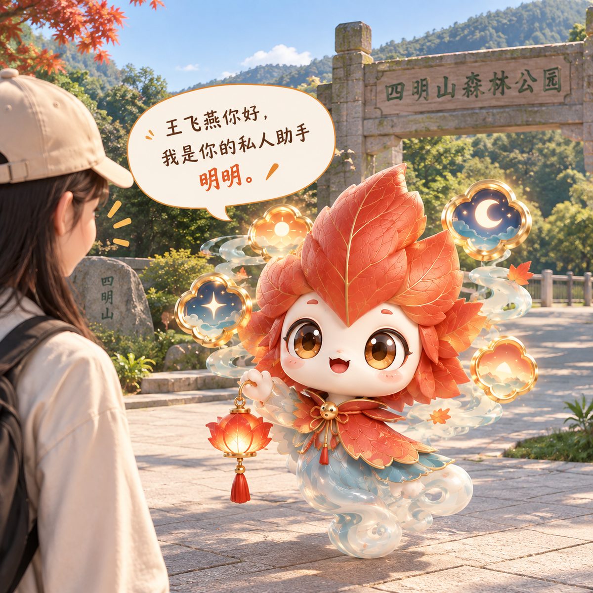 明明景区互动