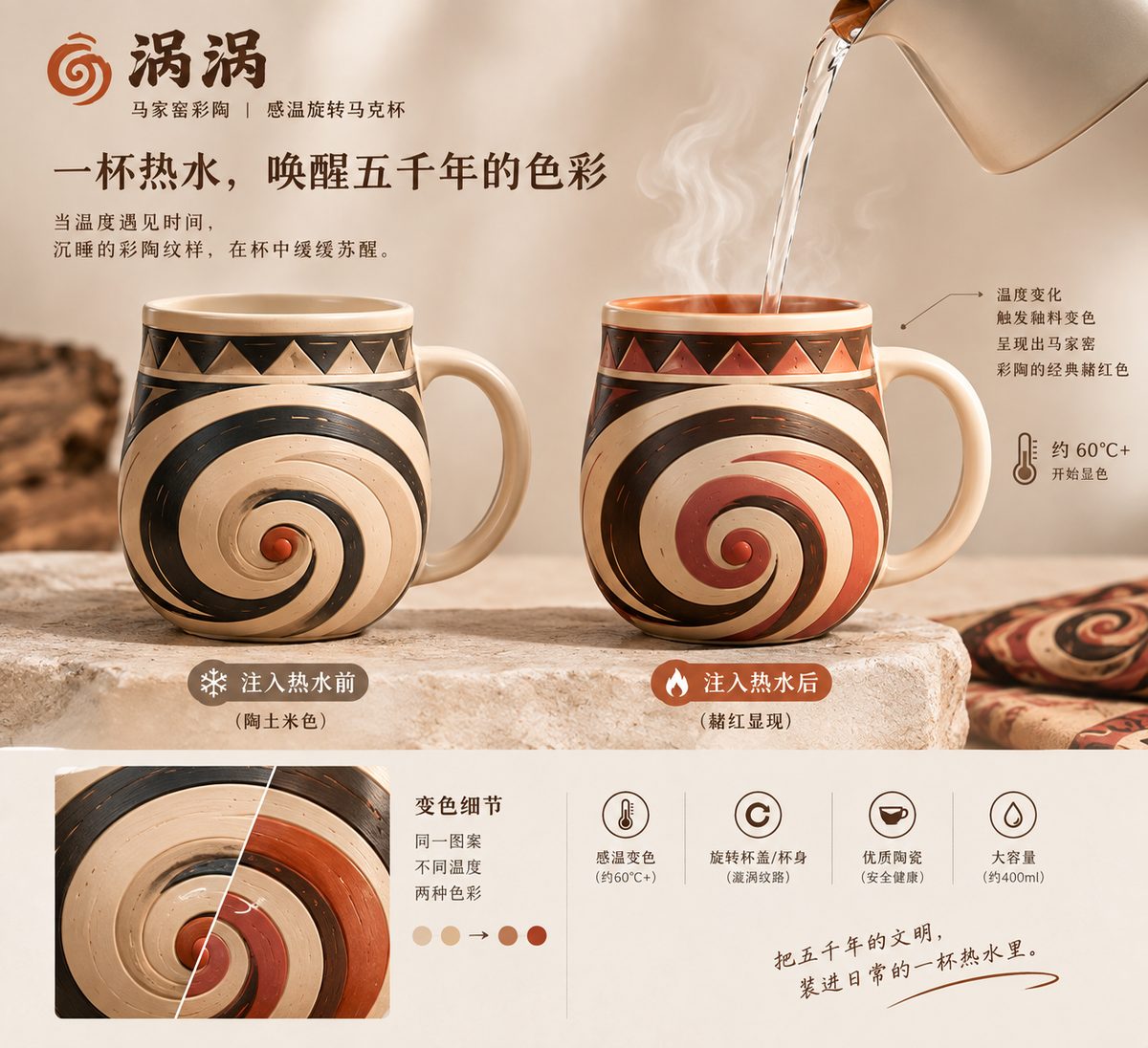 涡涡水杯