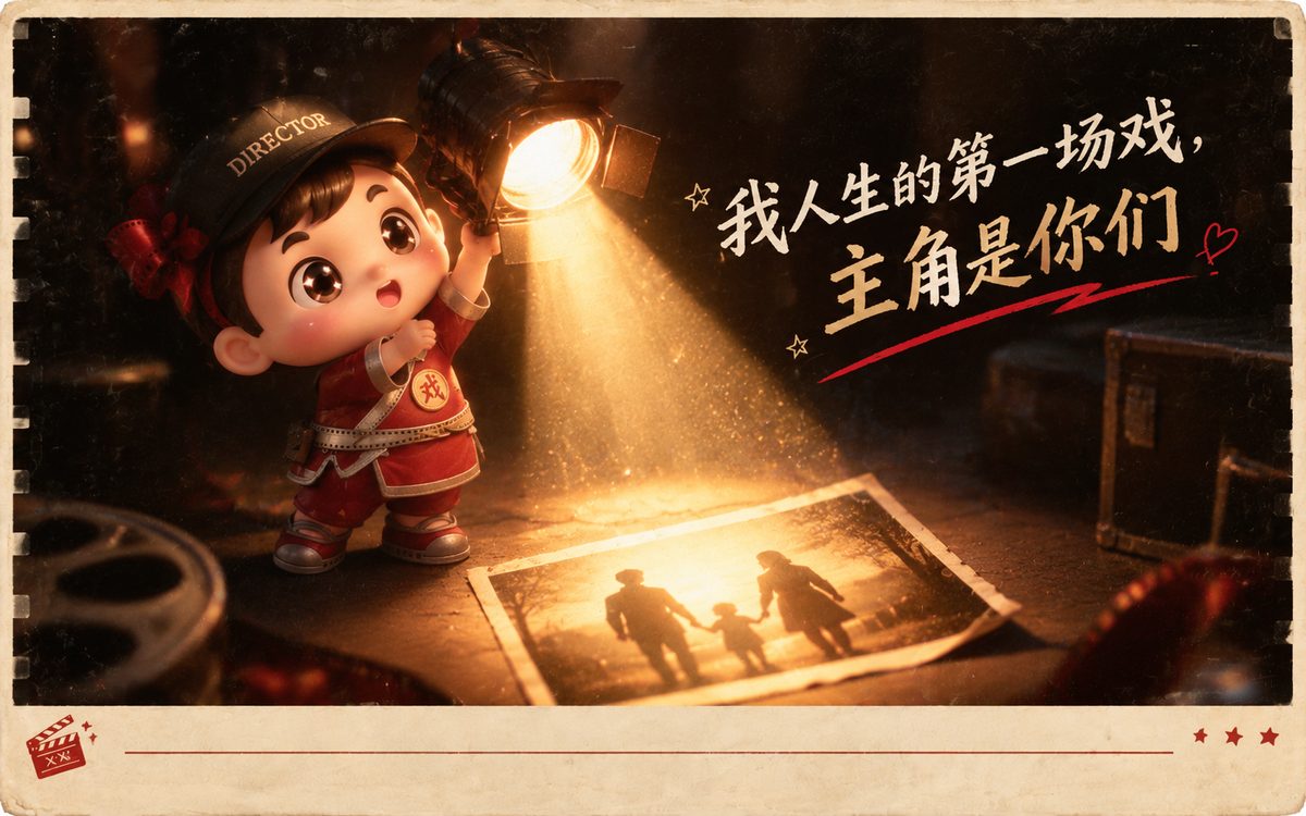 戏戏明信片